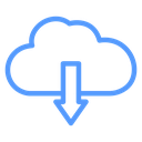 Cloud Download Arrow icon