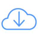 Cloud Download Arrow icon