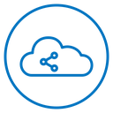 Cloud share 2 icon
