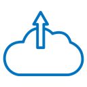 Cloud upload icon