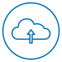 Cloud upload 3 icon