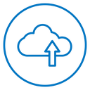 Cloud upload icon