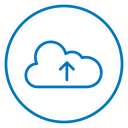 Cloud upload icon