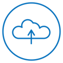 Cloud upload icon