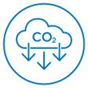CO2 emissions icon