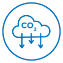CO2 emissions icon