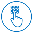 Code lock icon