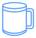 Coffee mug Color Outline icon