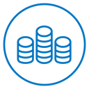 Coins stack icon