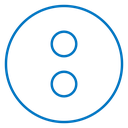Colon sign 2 icon