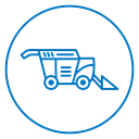 Combine harvester icon
