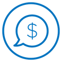 Comment dollar 2 icon