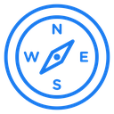 Compass Cardinal Directions icon