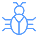 Computer bug icon