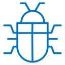 Computer bug icon