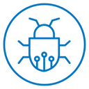 Computer bug icon