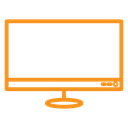 Computer monitor icon