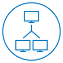 Computer network icon