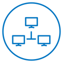 Computer network icon