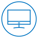 Computer screen icon