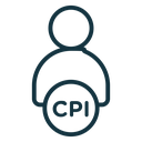 Consumer prices index icon