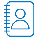 Contact book icon