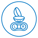 Contact lens icon