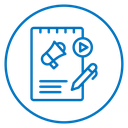Content marketing icon