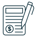 Contract icon