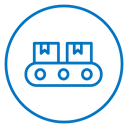 Conveyor belt icon