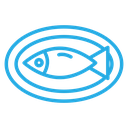 Cooked Fish Oval Platter icon