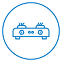 Cooking gas icon