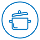 Cooking pot icon