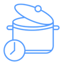 Cooking time icon