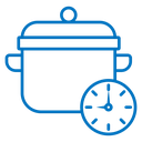 Cooking time icon