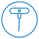 Corkscrew Color Outline icon