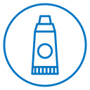 Cosmetic tube icon