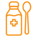 Cough syrup icon