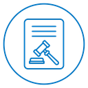 Court decision icon