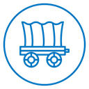 Covered wagon 2 icon