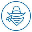 Cowboy icon