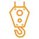 Crane hook icon