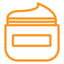 Cream jar icon
