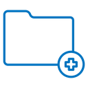 Create folder icon