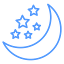Crescent Moon Star Cluster icon
