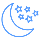 Crescent Moon Star Cluster icon