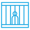 Criminal Behind Barred Window icon