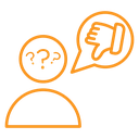 Criticism icon