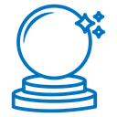 Crystal ball icon