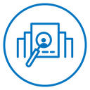 Curriculum vitae sign icon